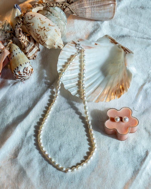 Ivory Grace Pearls Set